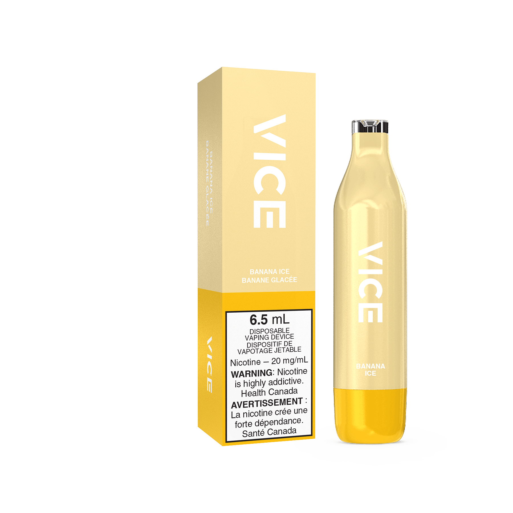 Vice Disposable - Banana Ice - Vapor Shoppe