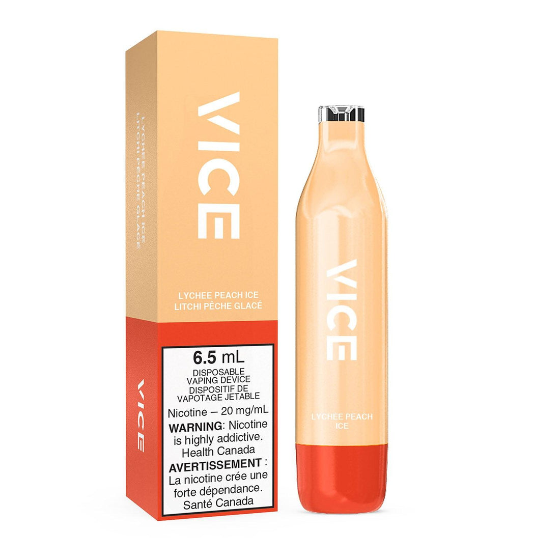 Vice Disposable - Lychee Peach Ice - Vapor Shoppe
